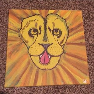 Painting: Lion 💛🧡